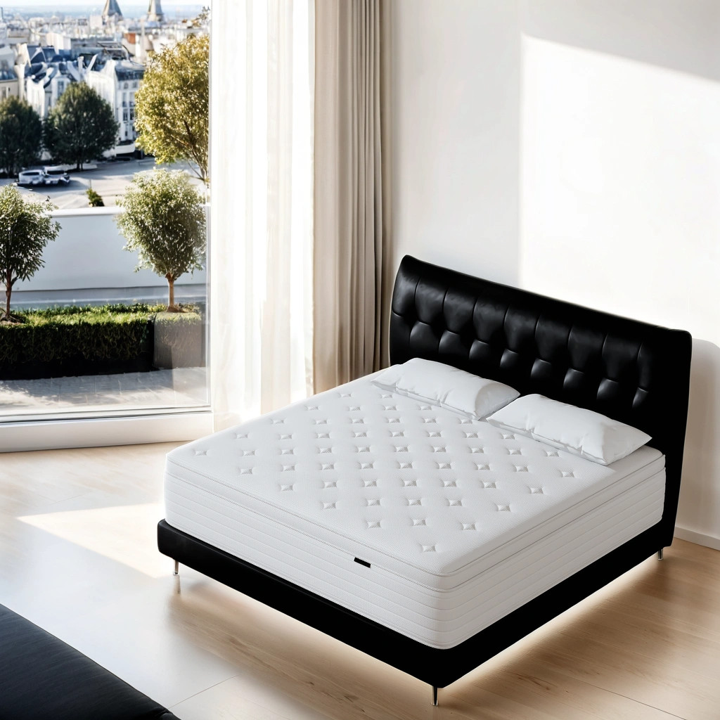 MRH Mattress, 12-Inch Boxed Hybrid, Mix mattresses,Mattress White Upgrade