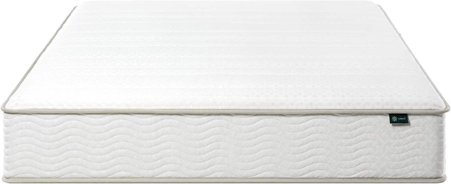 10 Inch Foam and Spring Hybrid Mattress [New Version], Queen, Fiberglass Free