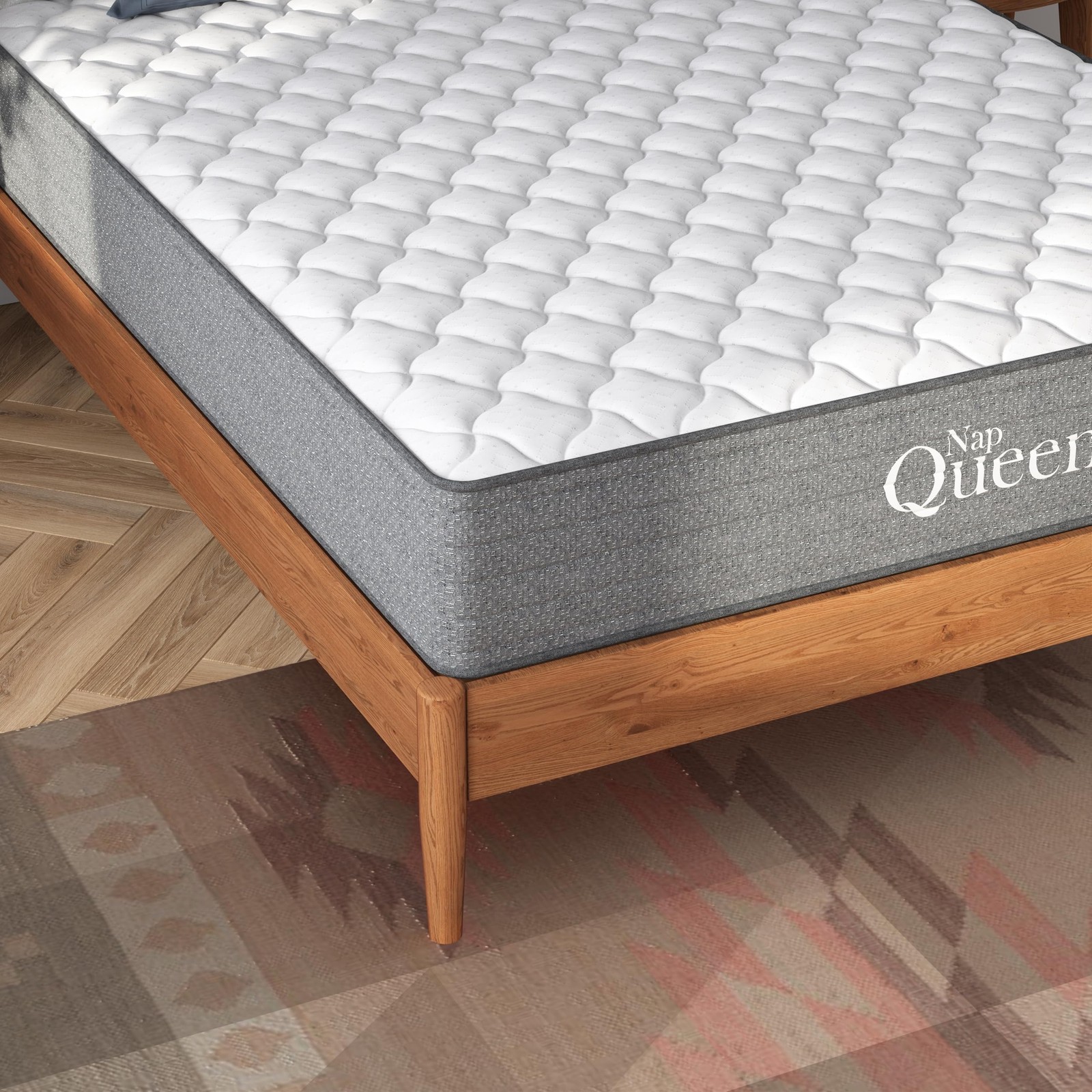 8 Inch Full, Valeria Hybrid Cooling Memory Foam & Pocket Coil Spring Mattress…