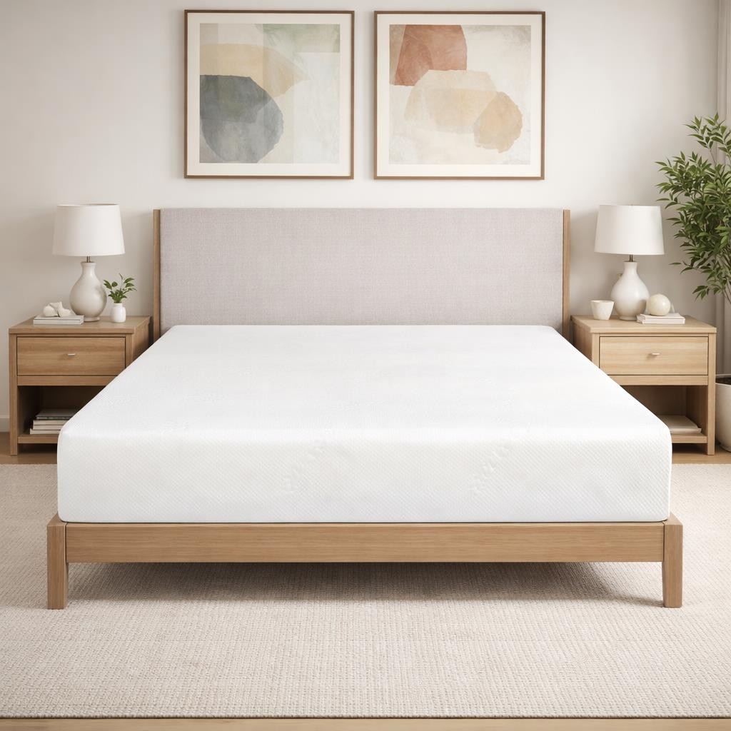 Divine Super Full Medium Gel Foam 10 in. Mattress