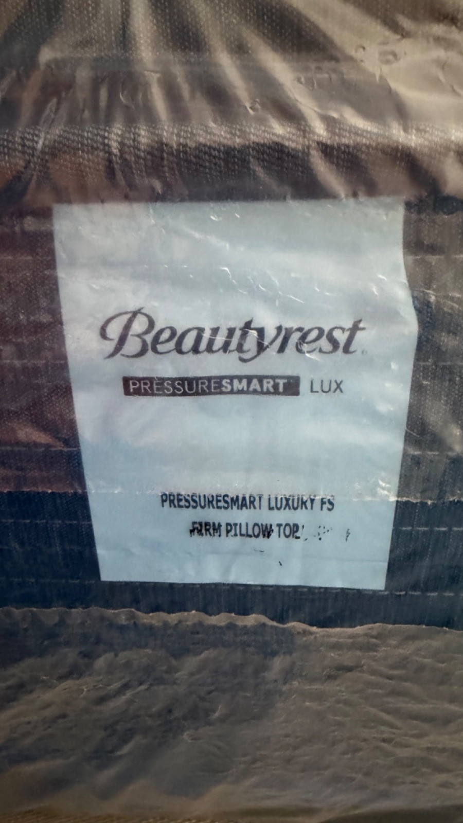 Simmons Beautyrest PressureSmart Lux pillow top Firm Queen size, FREE BOX SPRING