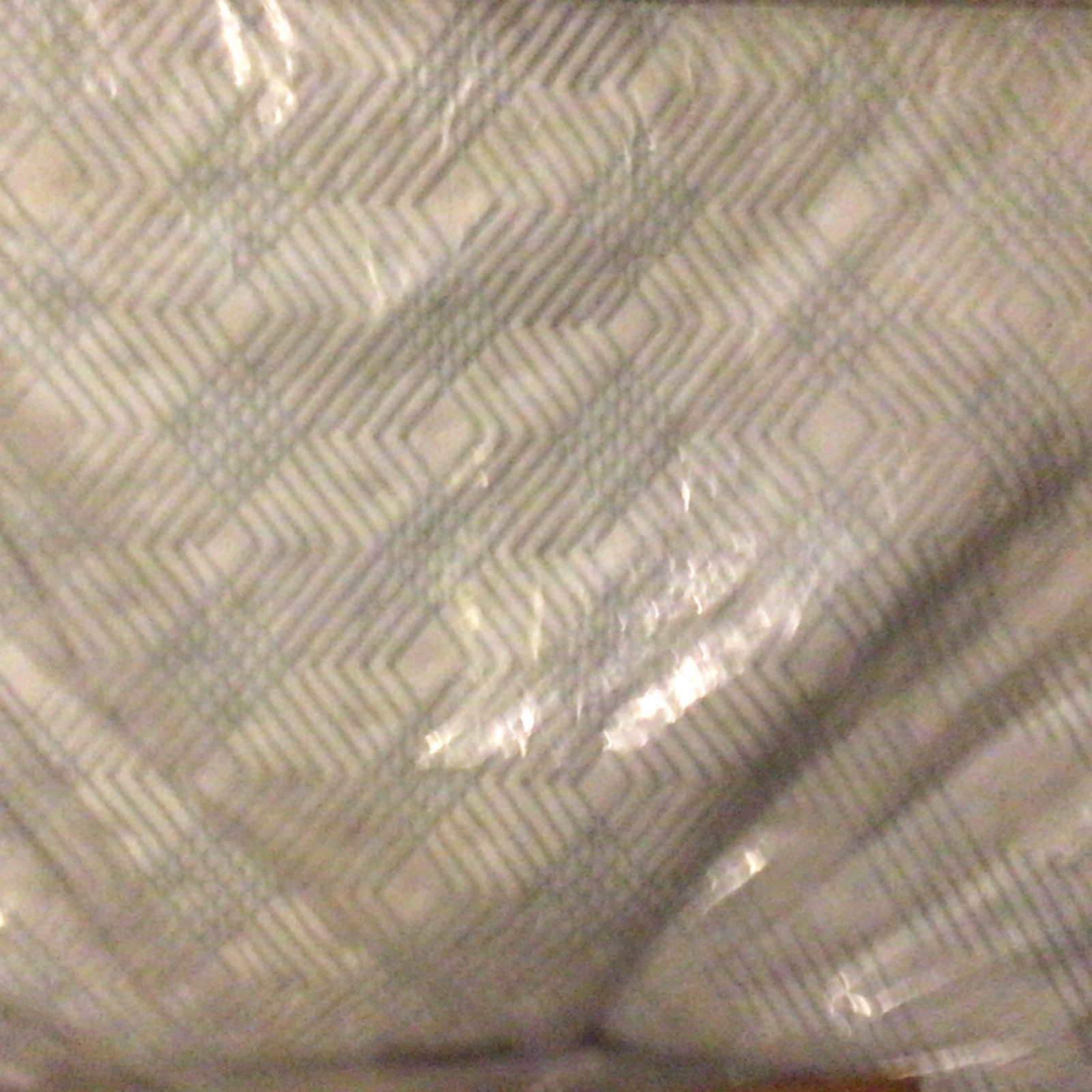 White Gray Abstract Print Pattern Mattress for Bedroom