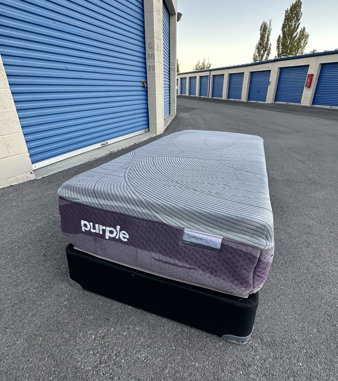 Twin Mattress Purple RestorePlus