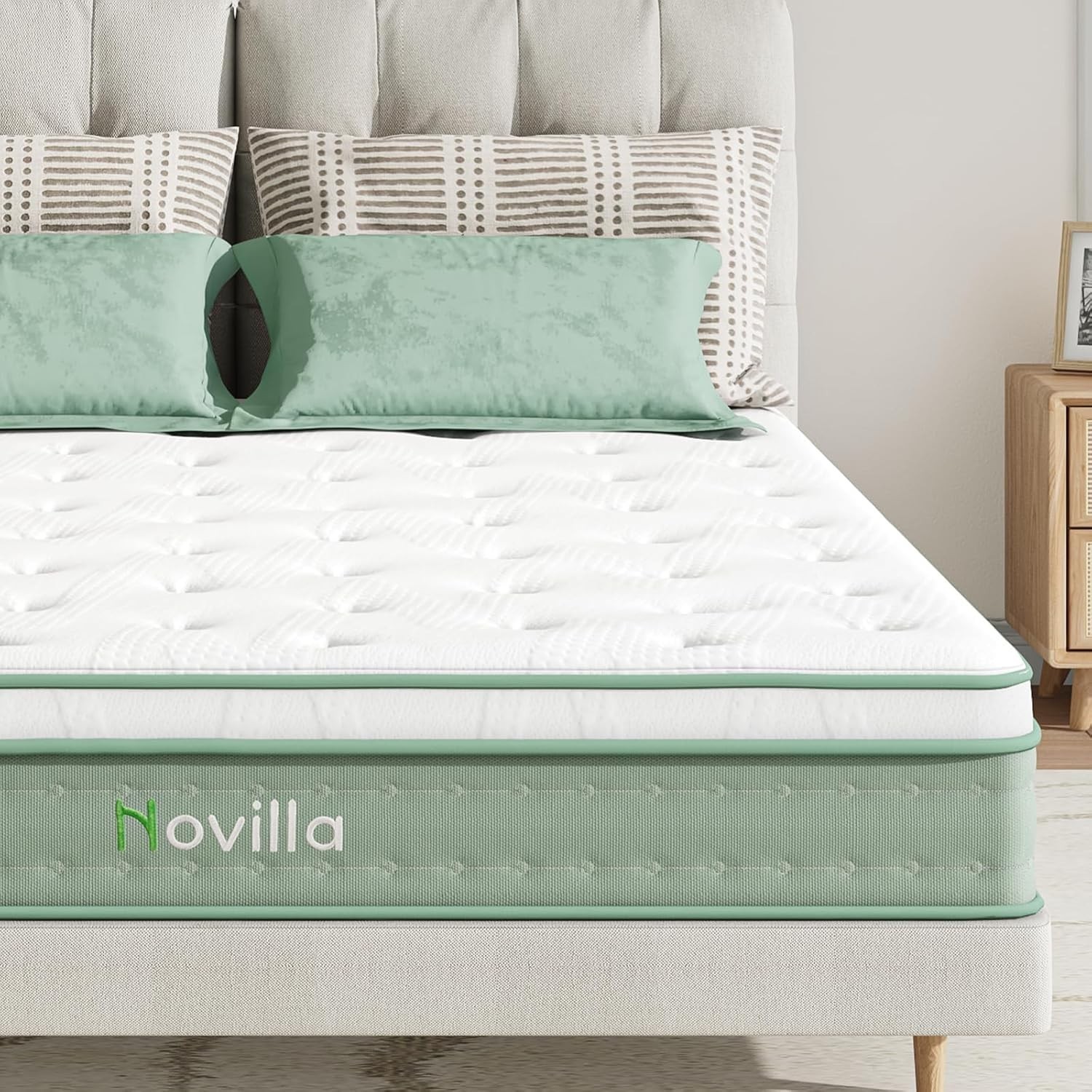 6 Inch Twin Mattress for Spine Support & Cooling Comfort Bed