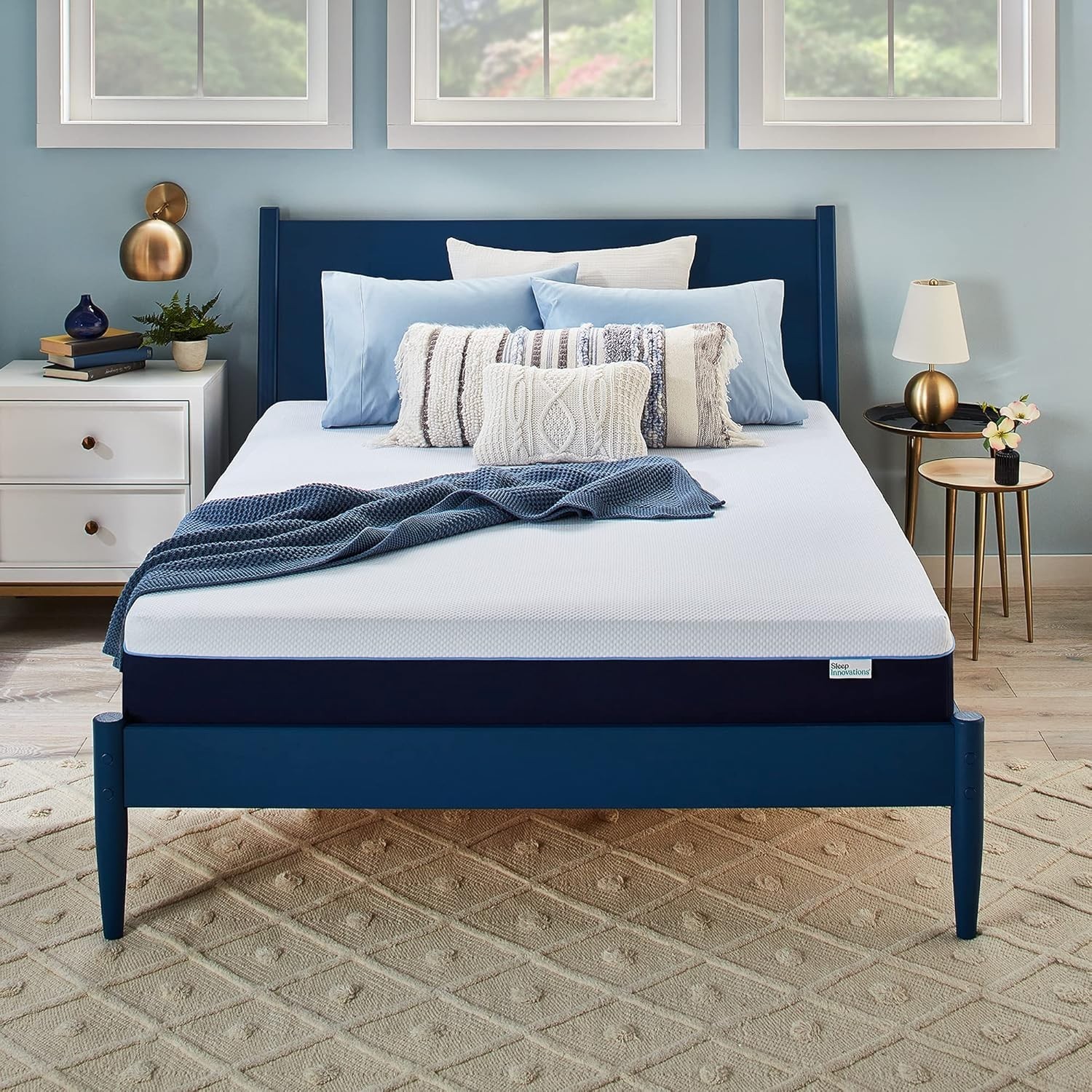 12″ Cooling Gel Memory Foam Mattress, Full Size, Medium Firm