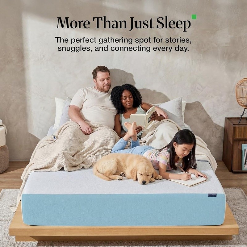 Cooling Memory Foam Mattress Kids Pressure Relief Breathable Safe Design New