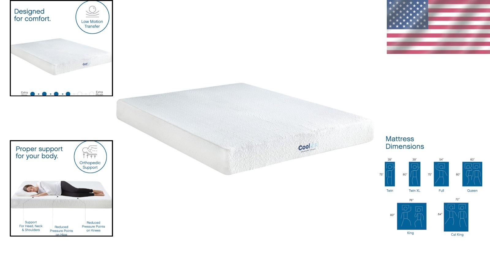 Medium Firm 8-Inch Twin Mattress with Gel Memory Foam – Ideal for Kids & Dorms