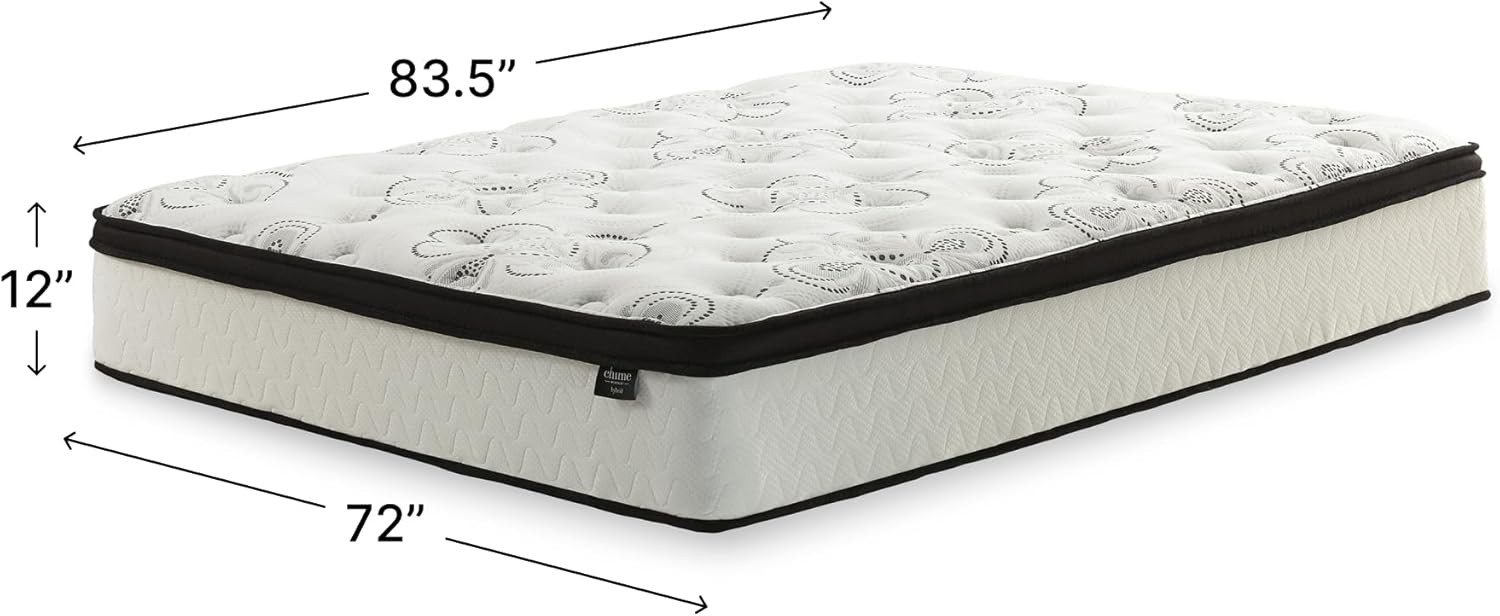 Ashley Chime 12 Inch California King Hybrid Mattress