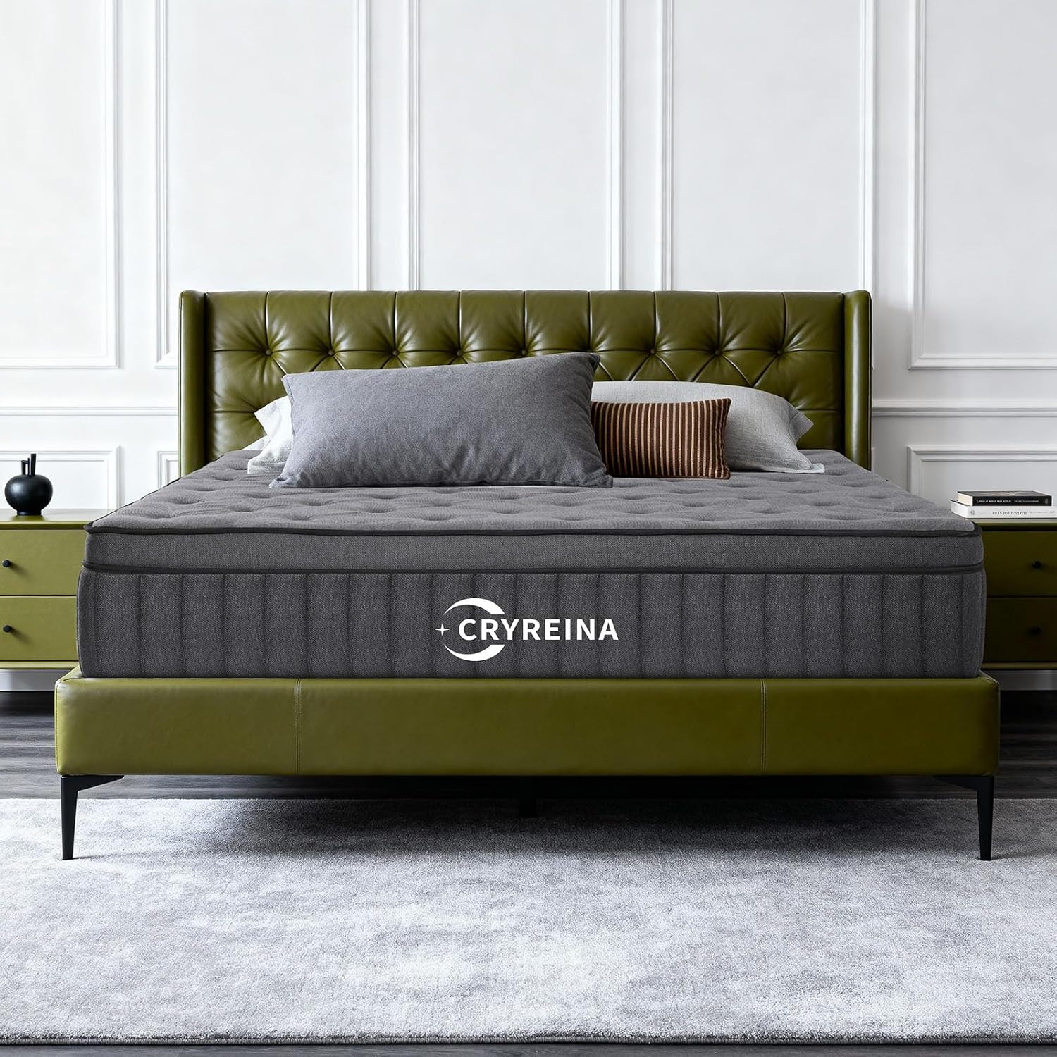 12 Inch Queen Mattress – Medium Firm, Pocket Springs, Pressure Relief, CertiPUR-