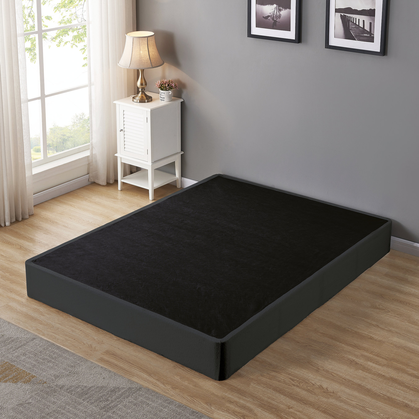 Signature Design by Ashley Foundation California King Foundation Black