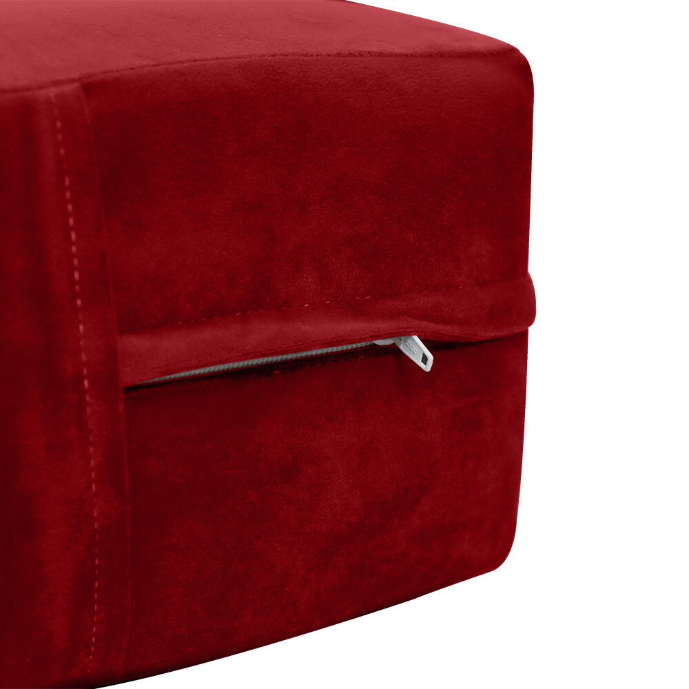 Knife Edge 8″ Twin-XL 80x39x8 Velvet Indoor Daybed Mattress |COVER ONLY|-AD369