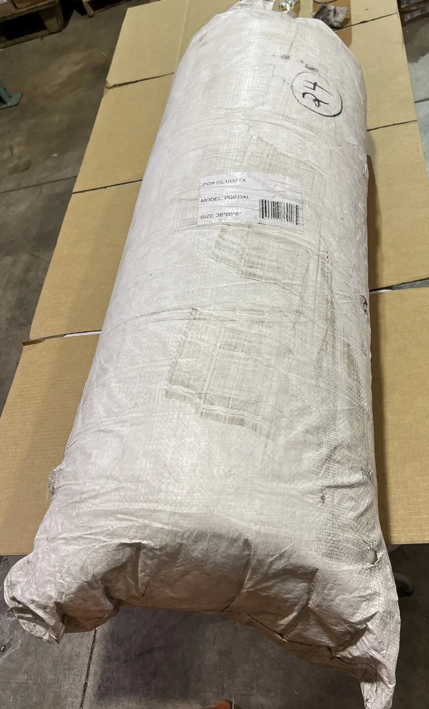 BedTech PG833XL Pur Gel 8 Inch Twin XL Mattress White