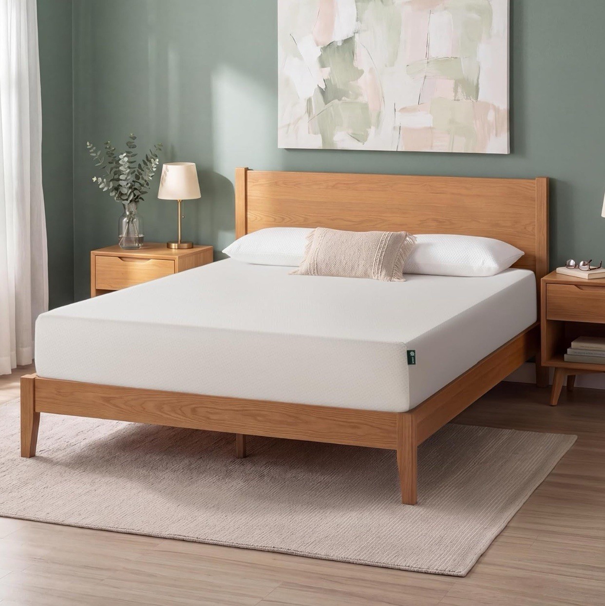 Zinus 10-Inch Memory Foam Green Tea Mattress – Queen Size