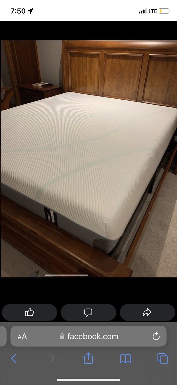 Tempur-Pedic Medium adapt mattress