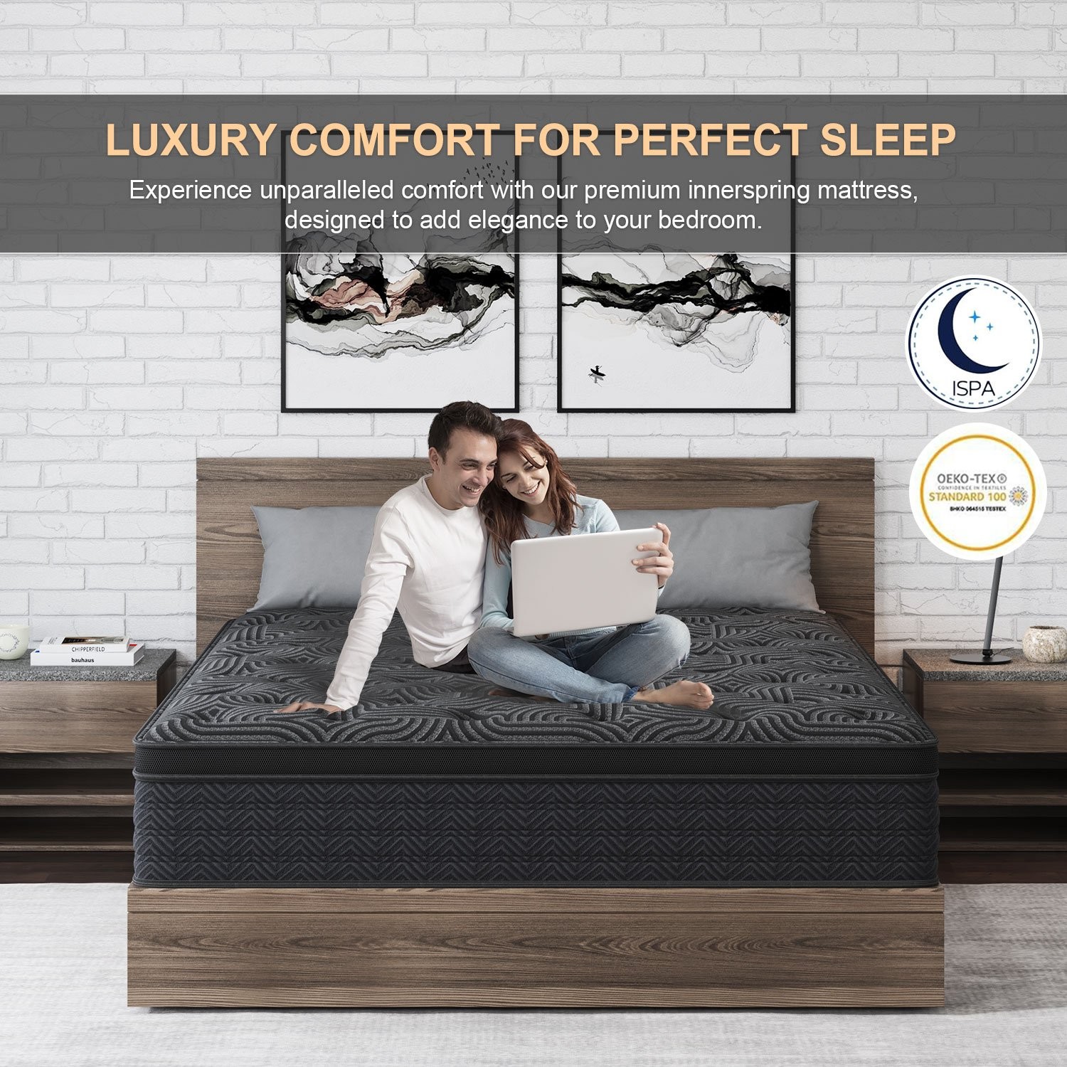 9″ 14″ Twin Full Queen King Size Mattress in a Box Hybrid Spring Gel Memory Foam