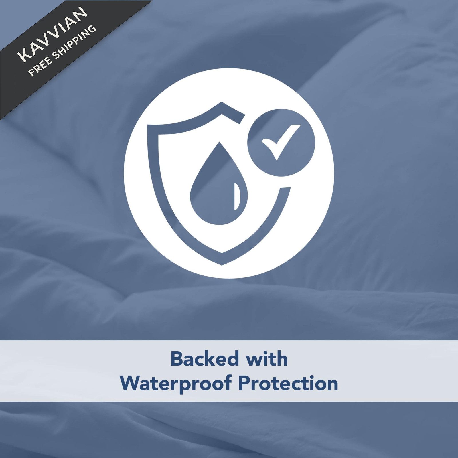 Serta Soft Top Mattress Cover, 60″ x 80″ Odor-Preventing and Queen, White