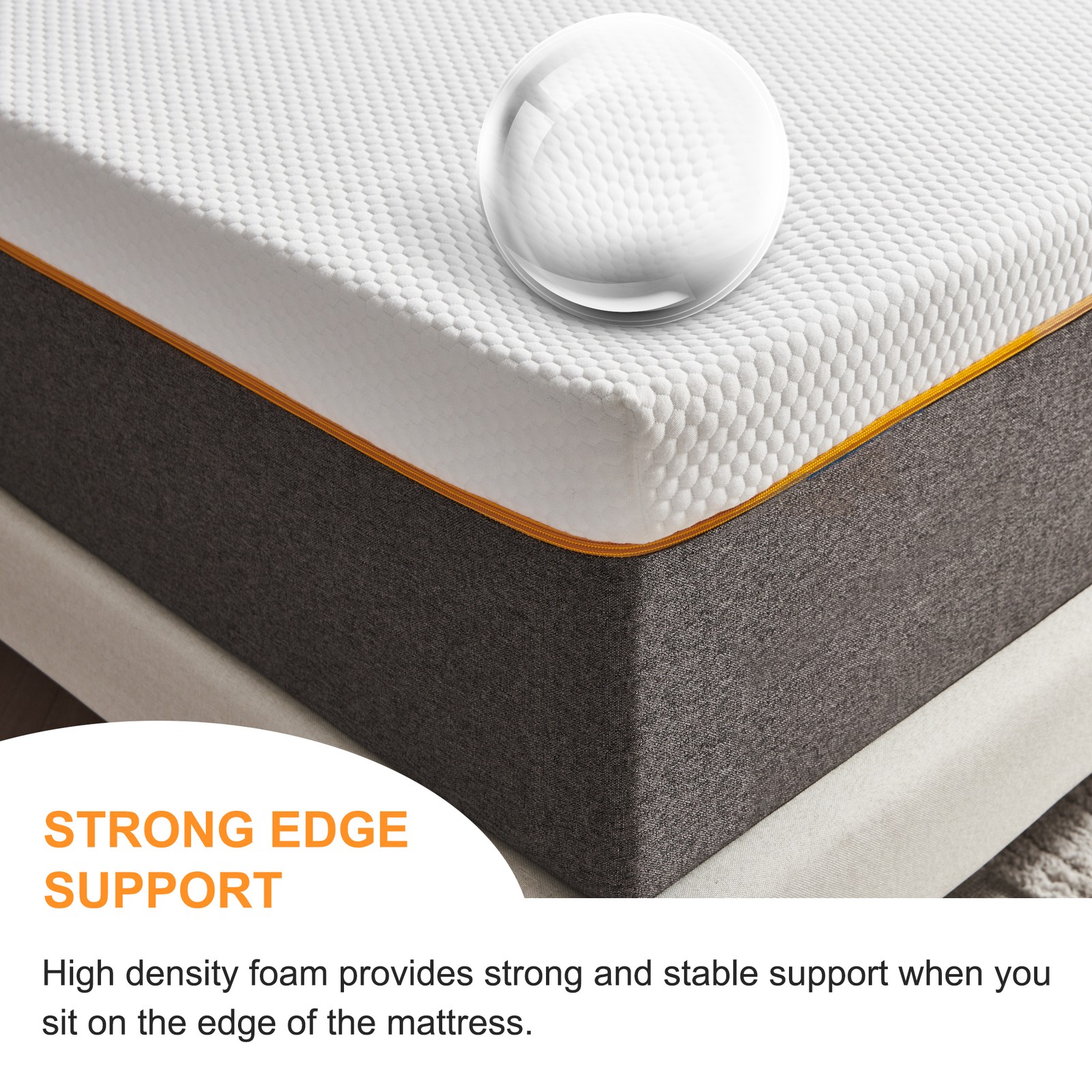 8/10 Inch Twin Full Queen King Size Memory Foam Mattress,Support Mattress