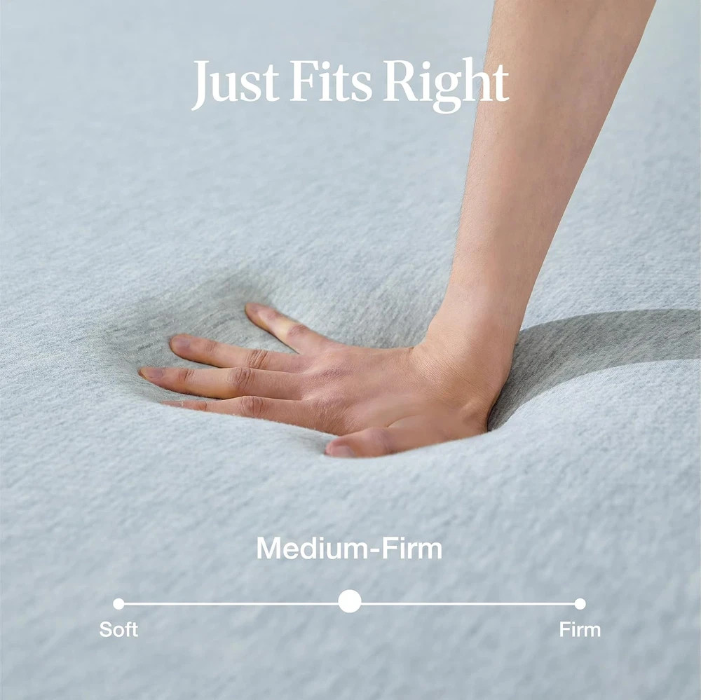 Copper Infused 12″ King Memory Foam Mattress – Medium Firm, 10-Year Warranty