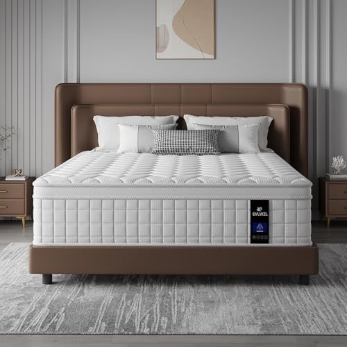 Mattress, 12 Inch Size Mattress in a Box with Memory Foam Hybrid, Twin 12N