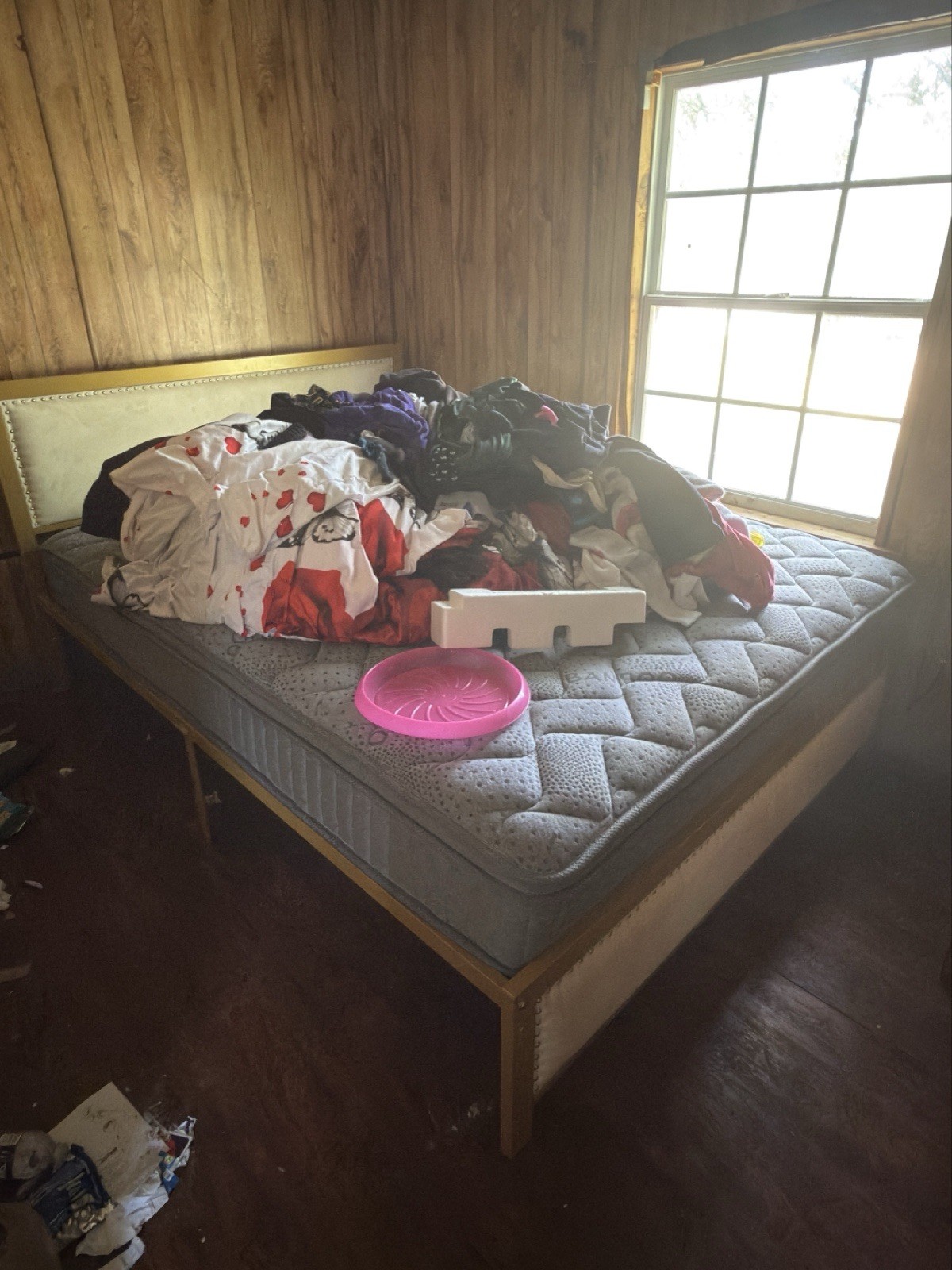 bed and mattress