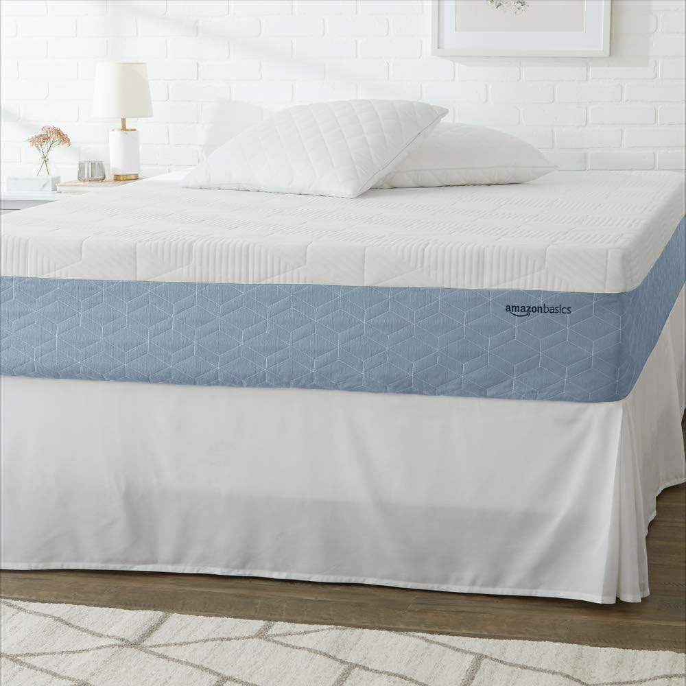 Cooling Gel Memory Foam Mattress – Medium Firm, Queen Size, CertiPUR-US® Certifi