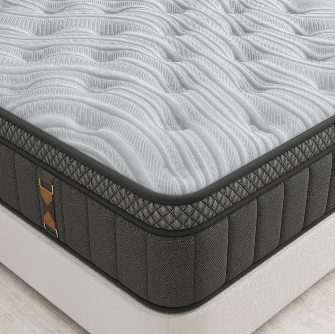 14″ Queen Colchon Gel Memory Foam Hibrido Queen Cama Mattress Hybrid Medium Firm