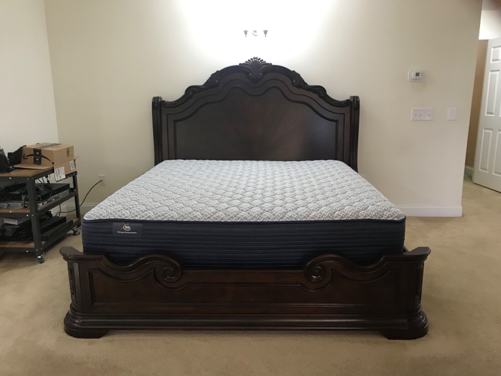 Serta Serene Sky 12″ Firm King Mattress Set $349.99 or Best Offer!!!