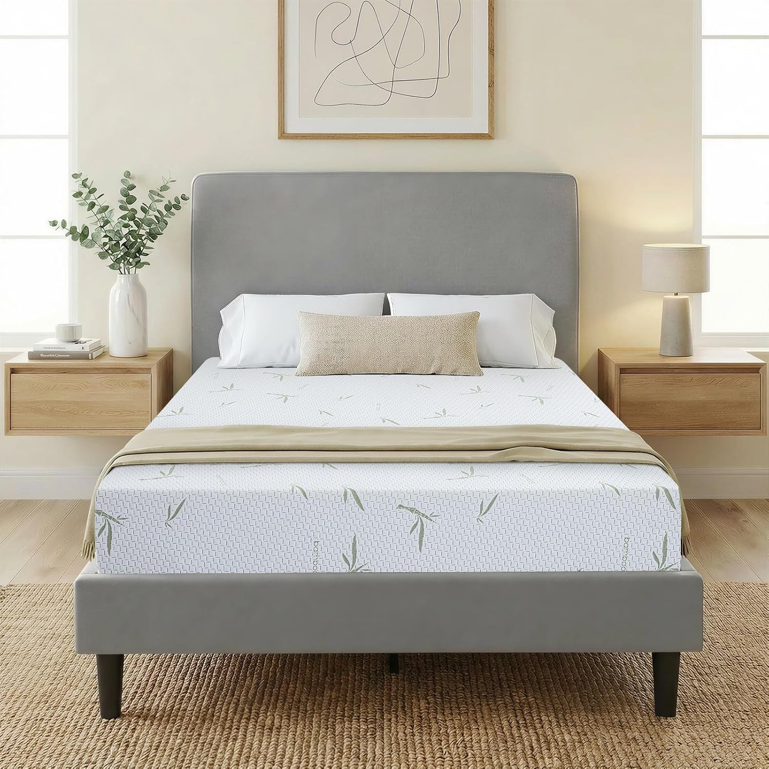 8 Inch Full Mattress, Gel Infused Memory Foam Mattress – Medium Firm, Pressure R