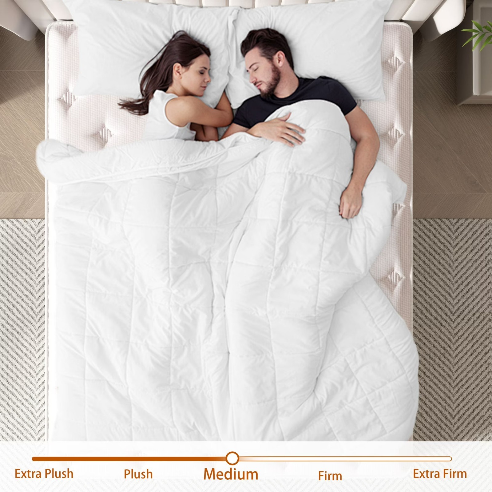 10 Inch King Gel Memory Foam Mattress Hybrid High-Quality Spring Bed In a Box