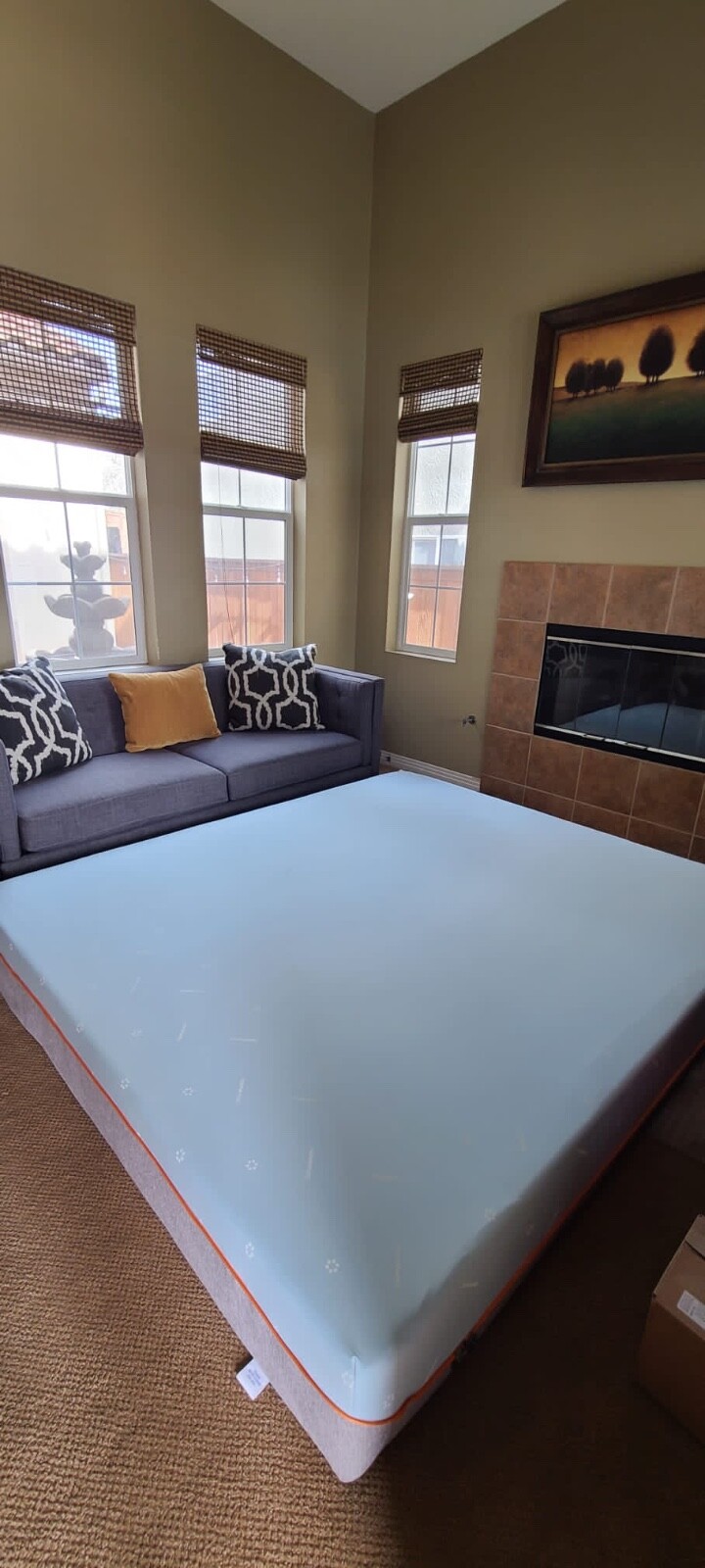 CALIFORNIA KING TEMPURPEDIC CONTOUR SUPREME (RETAIL $3,299)