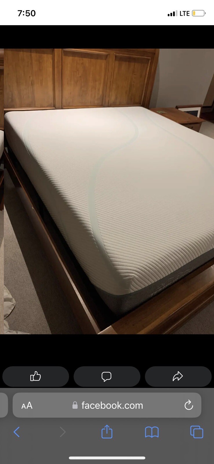Tempur-Pedic Medium adapt mattress