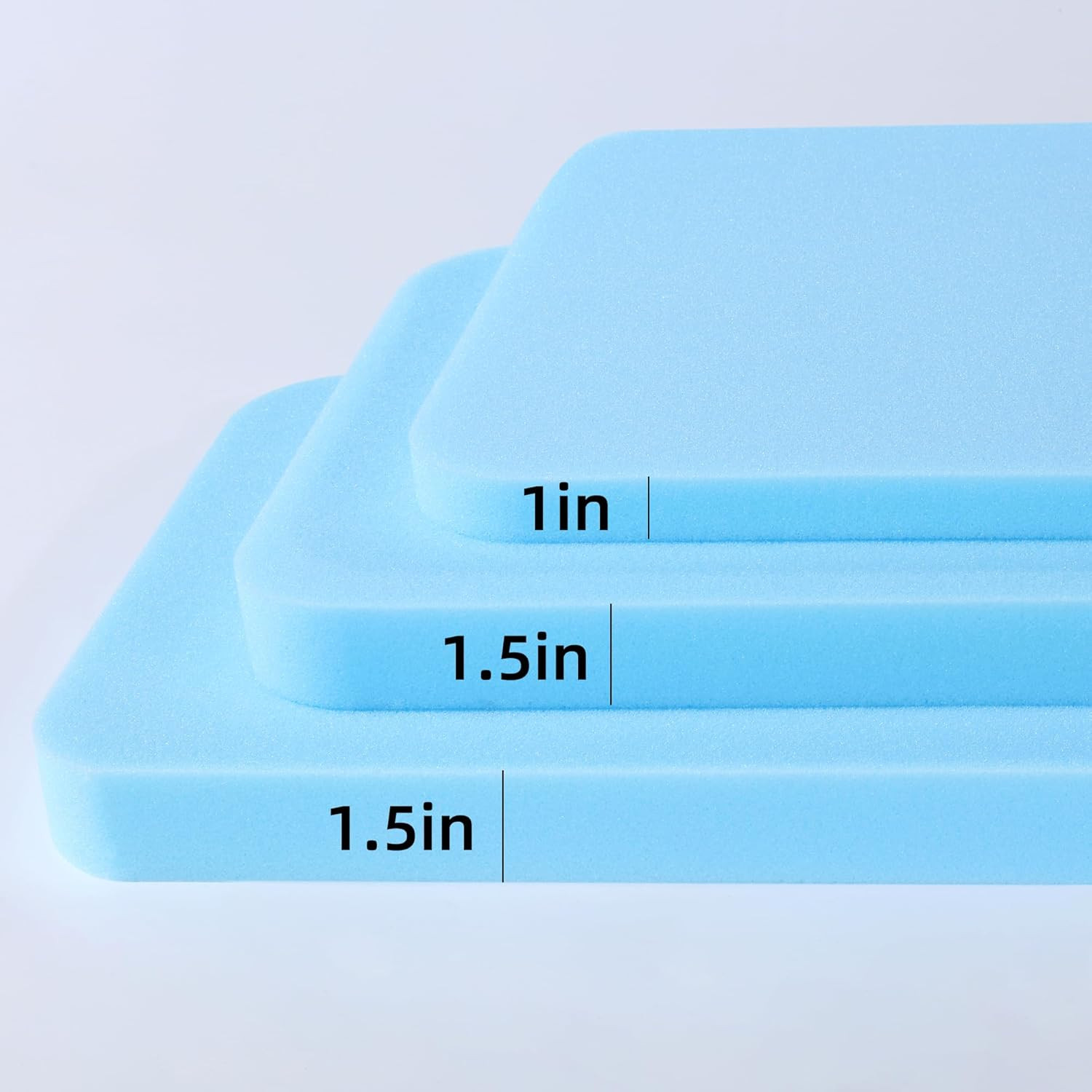 under Mattress Support – 3 High Density Foam Pieces to Fix Mattress Sagging, Can