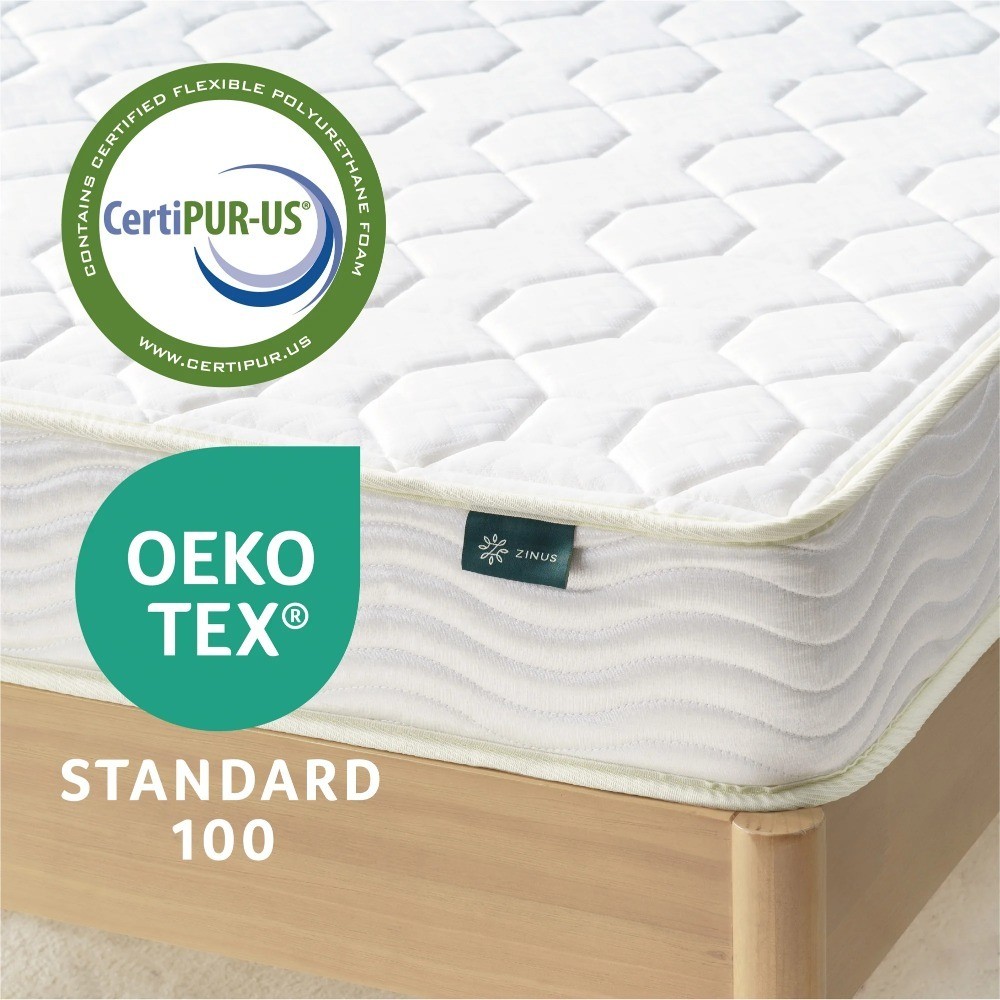 Twin Size Bonnell Innerspring Mattress Firm Support Basic Tight Top