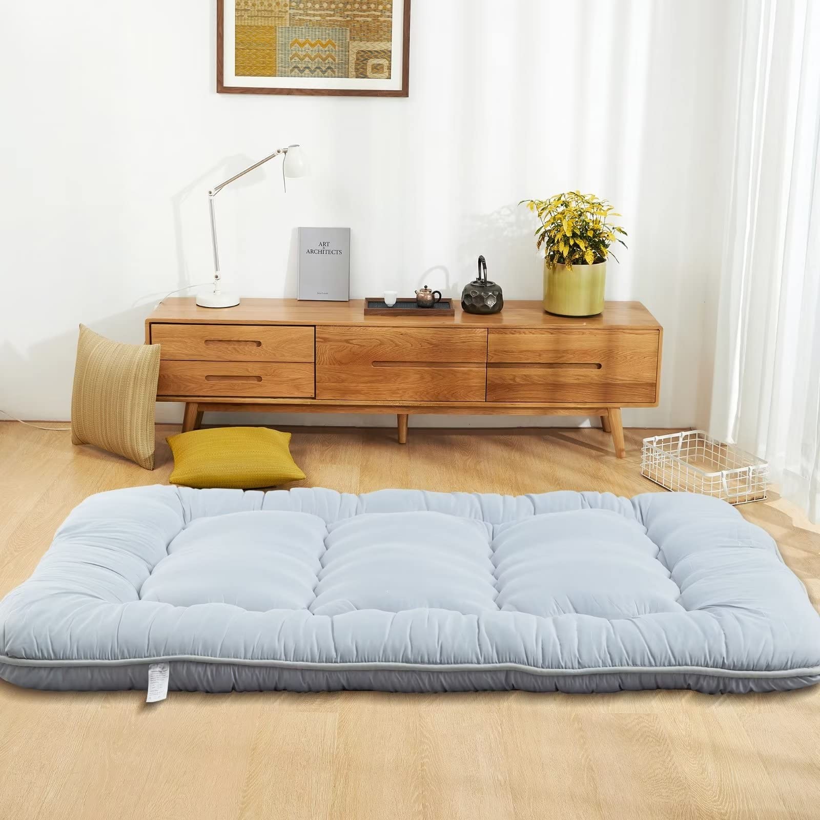 Sleeping Mat on Floor for Adults, Futon Mattress SleepMattress Pads Sleeping …