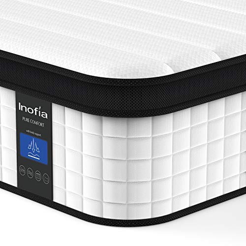 Mattress, 12 Inch Hybrid Innerspring Single Mattress in a Box, Twin XL 12 inch
