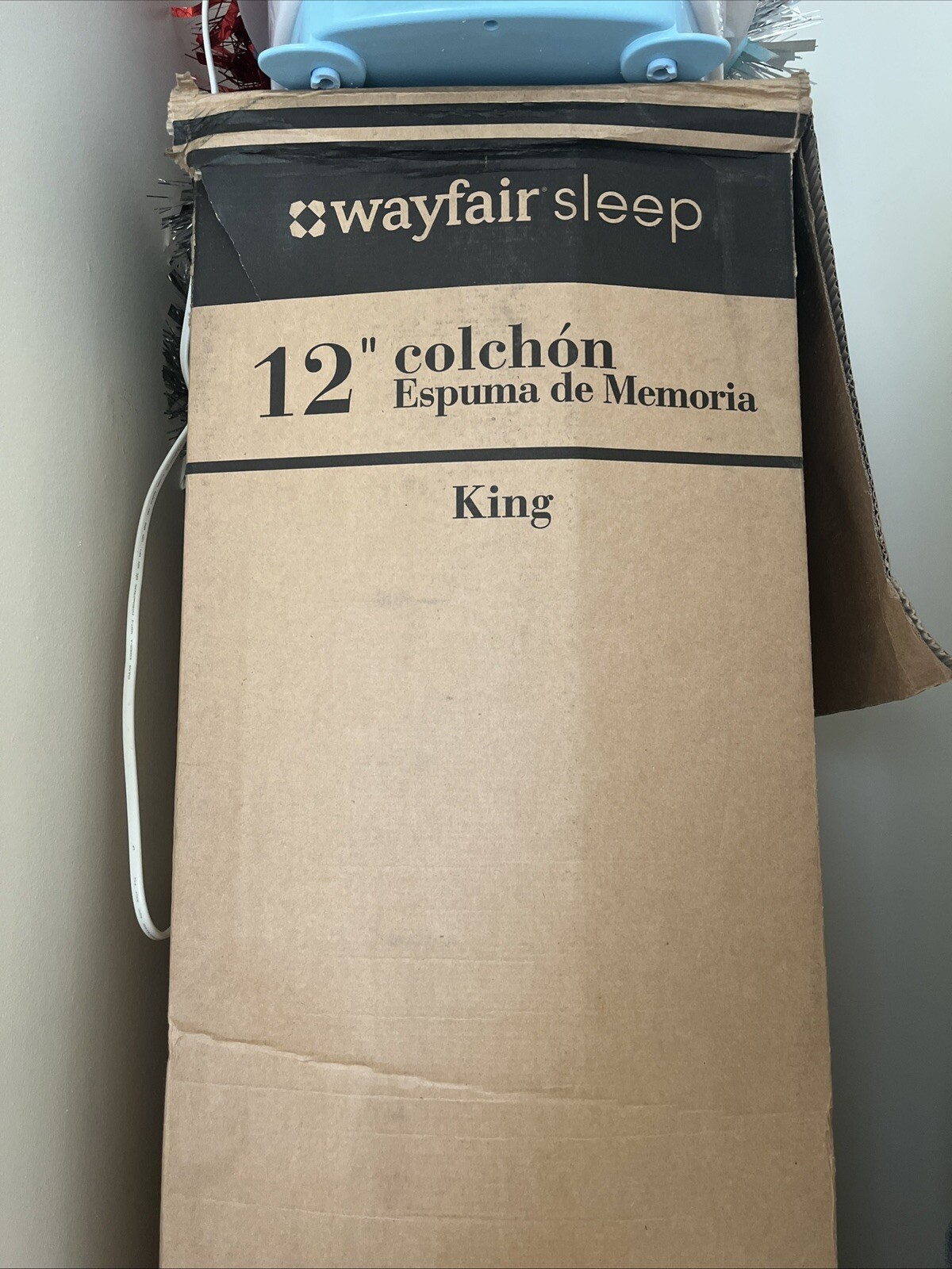 Wayfair Sleep 12″ Firm Memory Foam Mattress