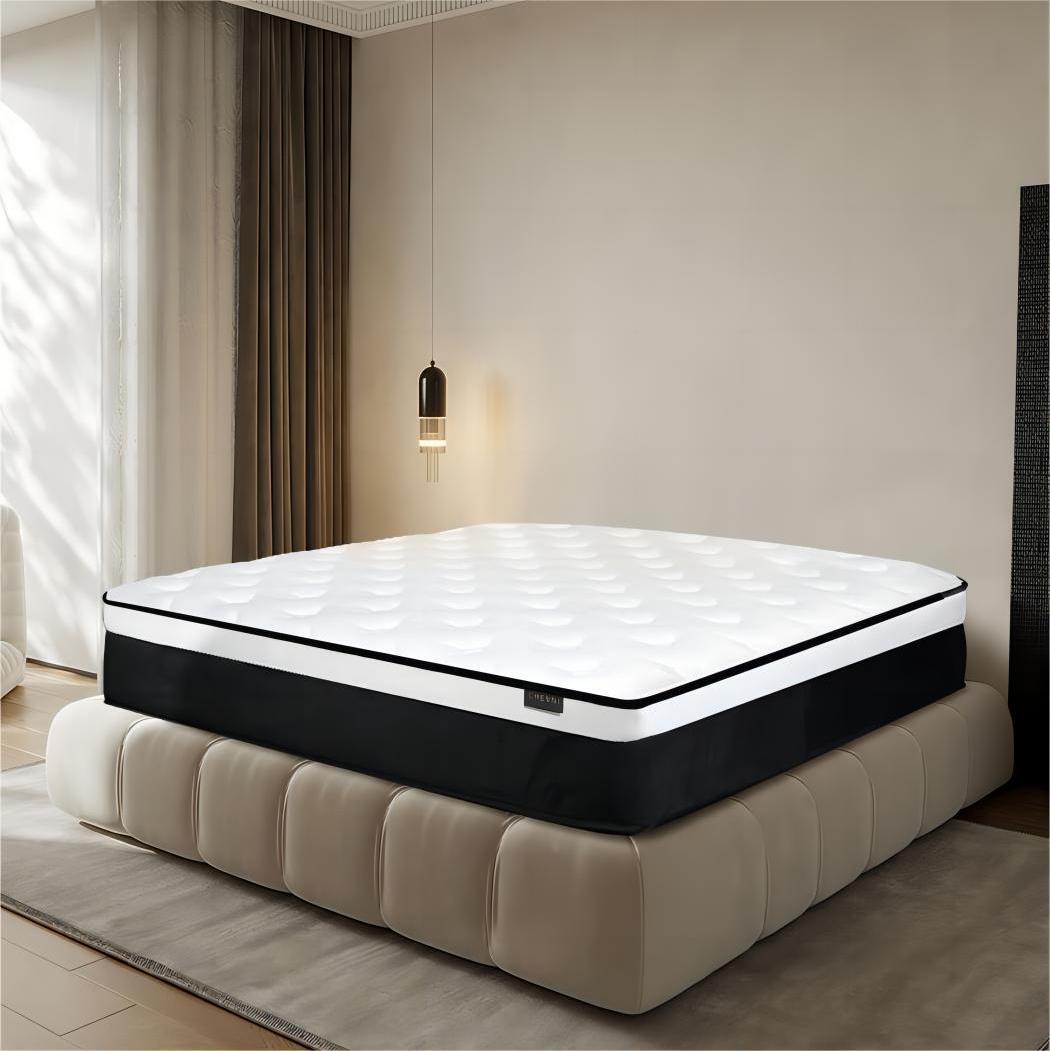 10″ 12″ 14″ Hybrid Mattres Memory Foam Spring Twin Full Queen King Bed in a Box
