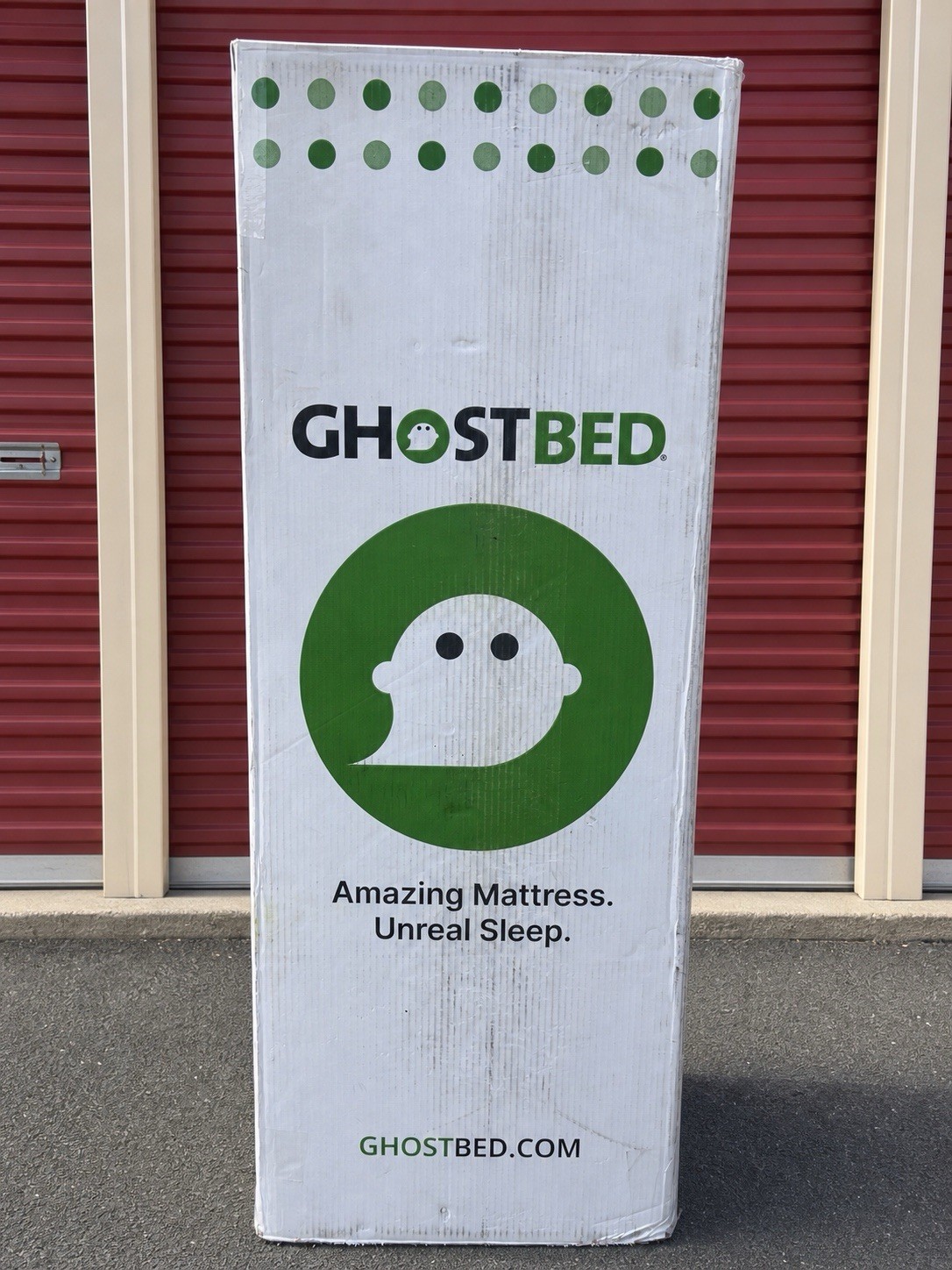GhostBed Queen Mattress in Box New Unused Ships in Original Box