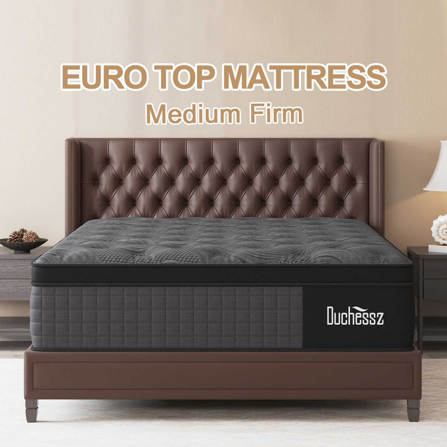 10″ Twin Full Queen King Size Mattress in a Box Hybrid Pocket Spring Memory Foam