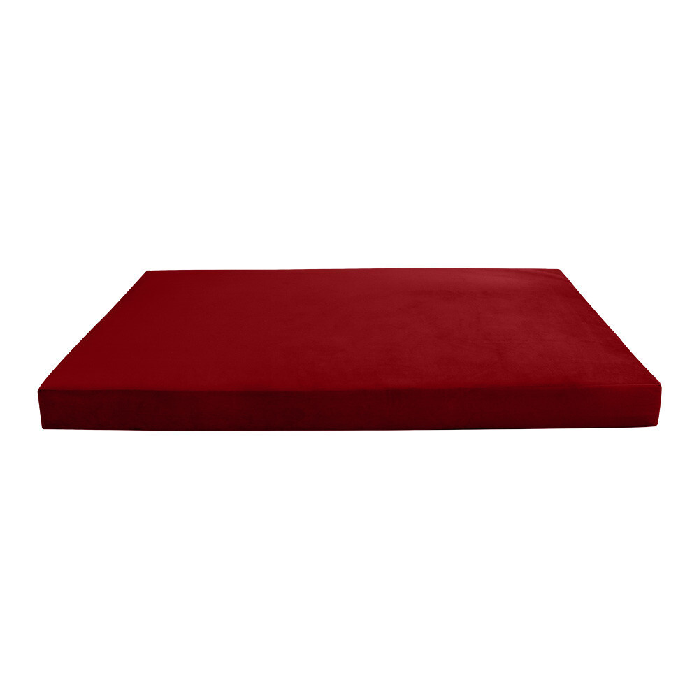 Knife Edge 8″ FULL 75x54x8 Velvet Indoor Daybed Mattress |COVER ONLY|-AD369
