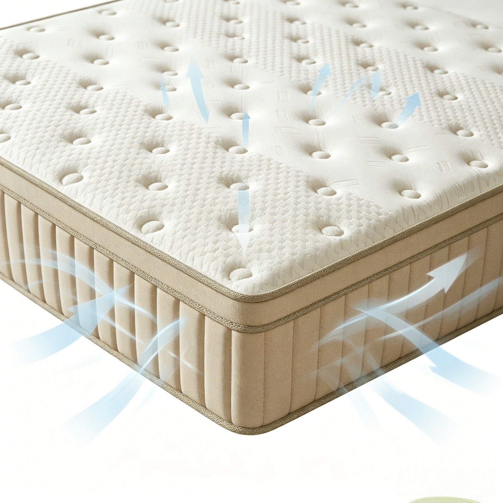 10/12/14″ Hybrid Mattress in a Box Gel Memory Foam MattressTwin Full Queen King