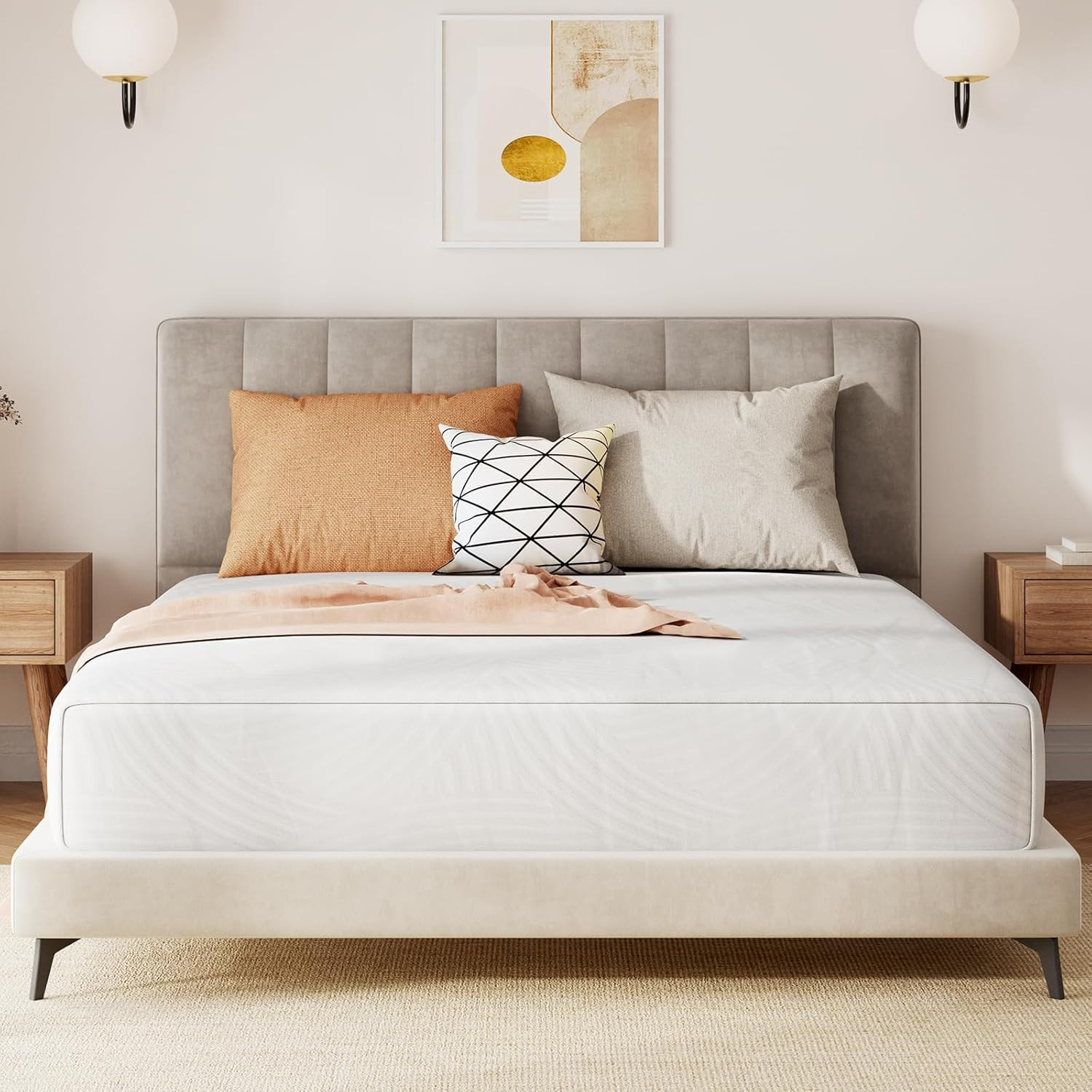 12″ Plush Queen Memory Foam Mattress – Ultimate Comfort & Motion Isolation