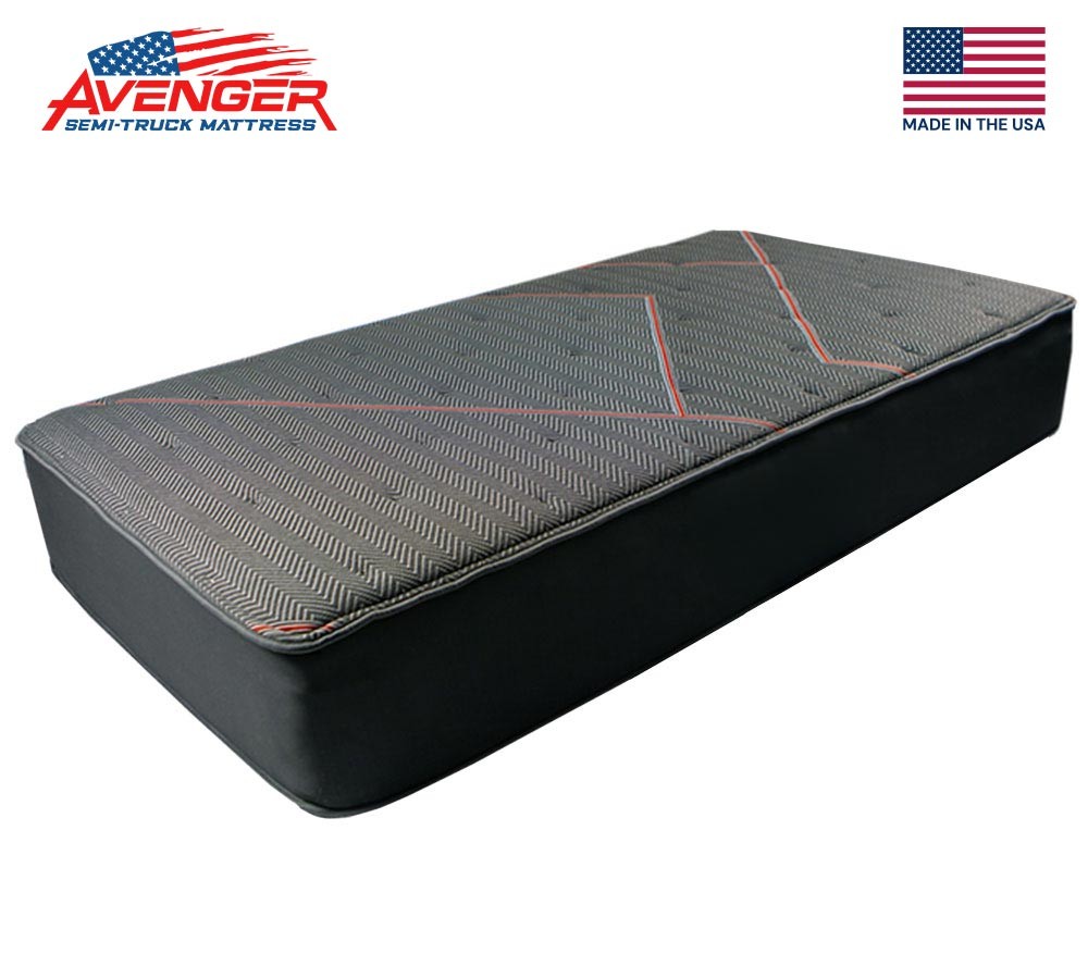 34″x80″ Semi Truck Mattress Dual-Sided Soft & Firm Pocket Coil Sleeper Mattress