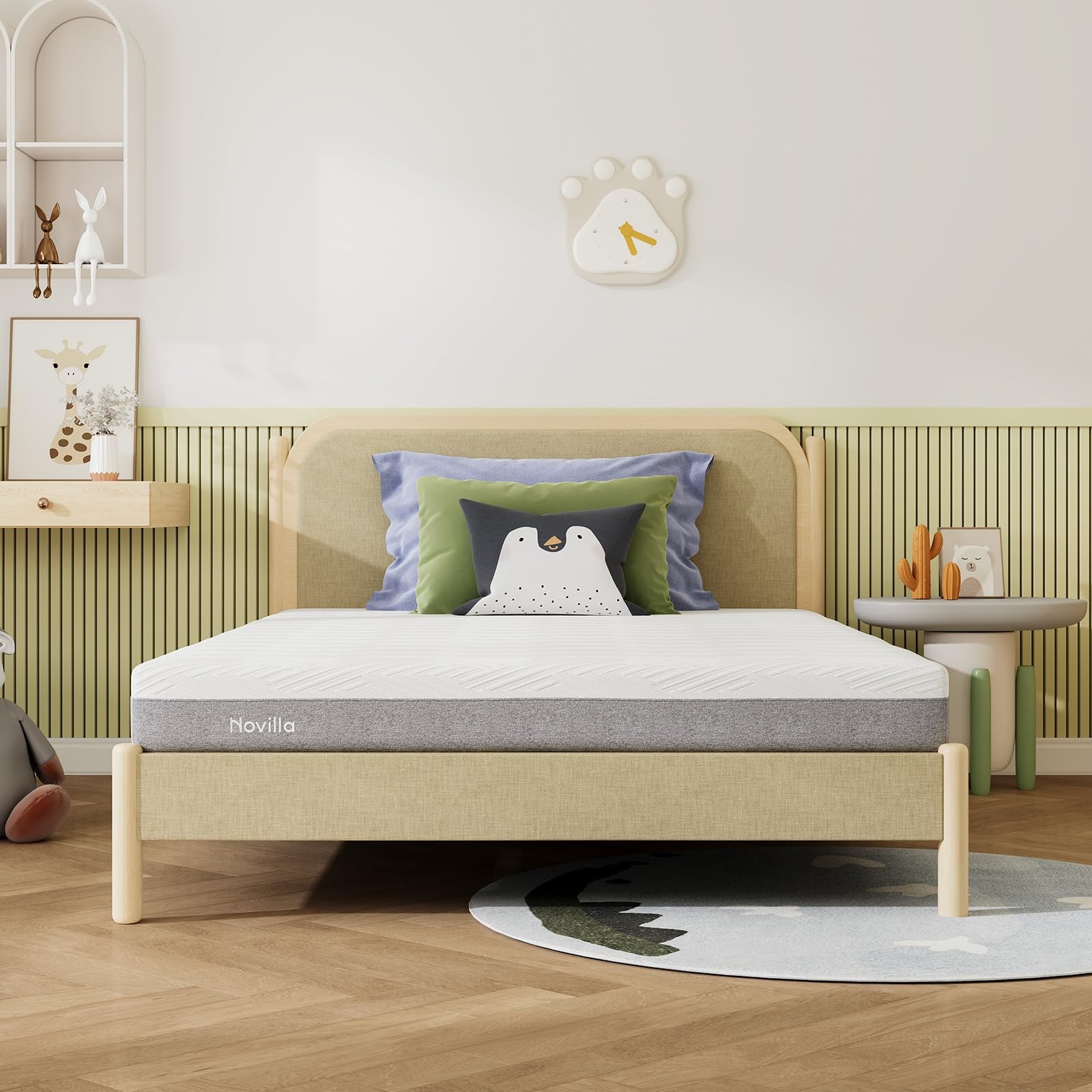 Full Size Mattress, 8-Inch Memory Foam Mattress for Pressure , Enhanced & Plu…