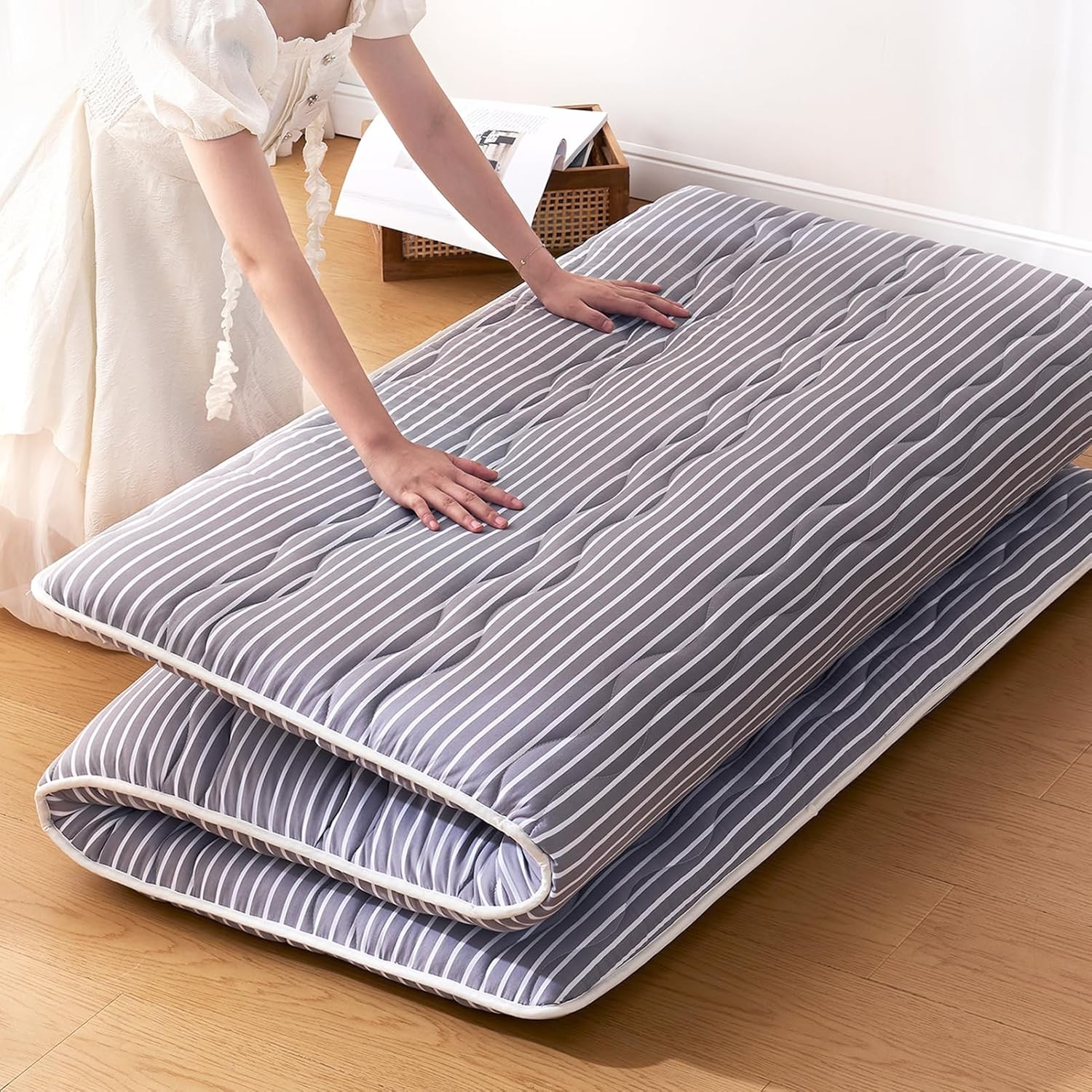 Premium Foam Japanese Floor Mattress Futon Mattress,100% High Density