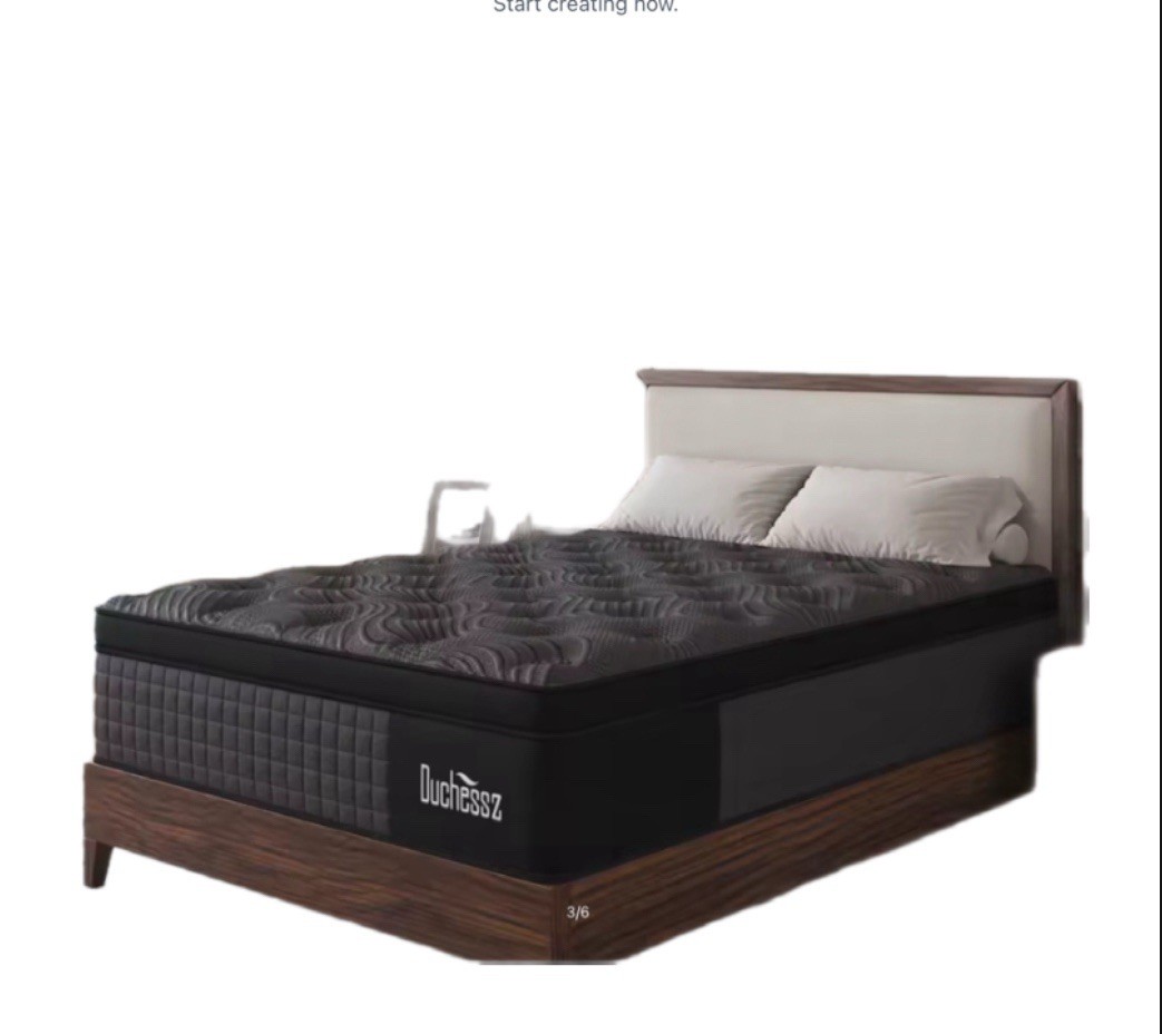 14″ full Size Gel Memory Foam Pocket Spring Hydird Mattress only