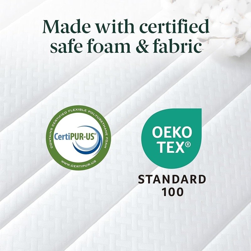 Hybrid Twin XL Mattress Foam Tight Top Medium Firm Support Eco-Friendly New