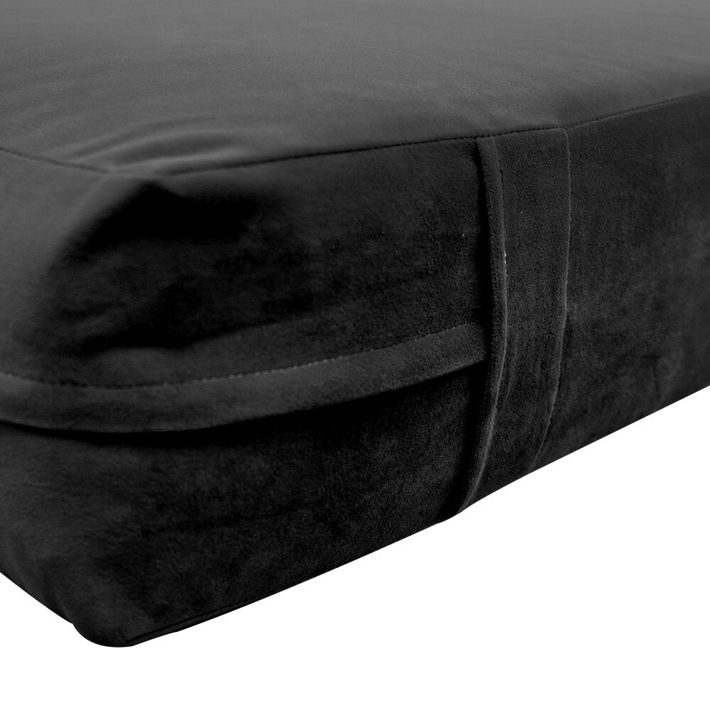 Knife Edge 8″ Twin-XL 80x39x8 Velvet Indoor Daybed Mattress |COVER ONLY|-AD350