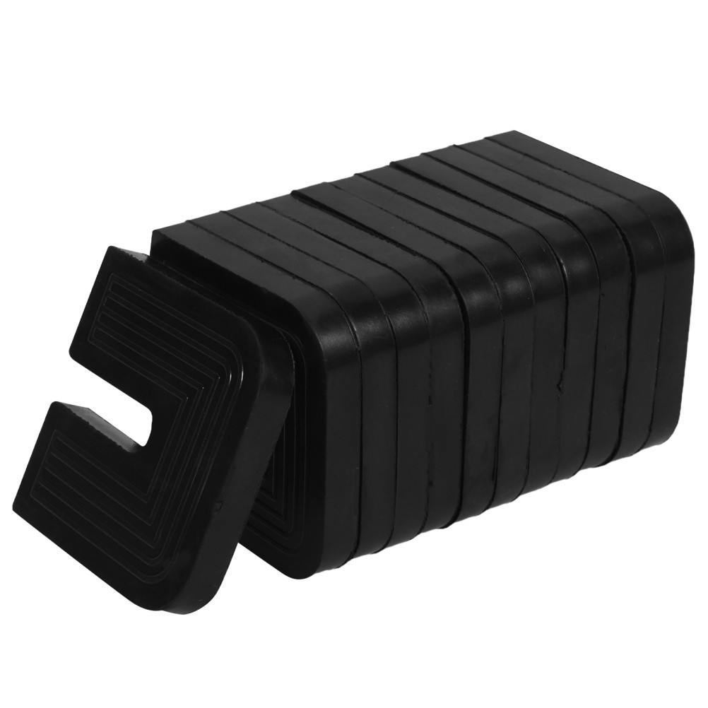 12 Pcs Ac Noise Dampening Pad Air Conditioner Mounting Rubber Pads