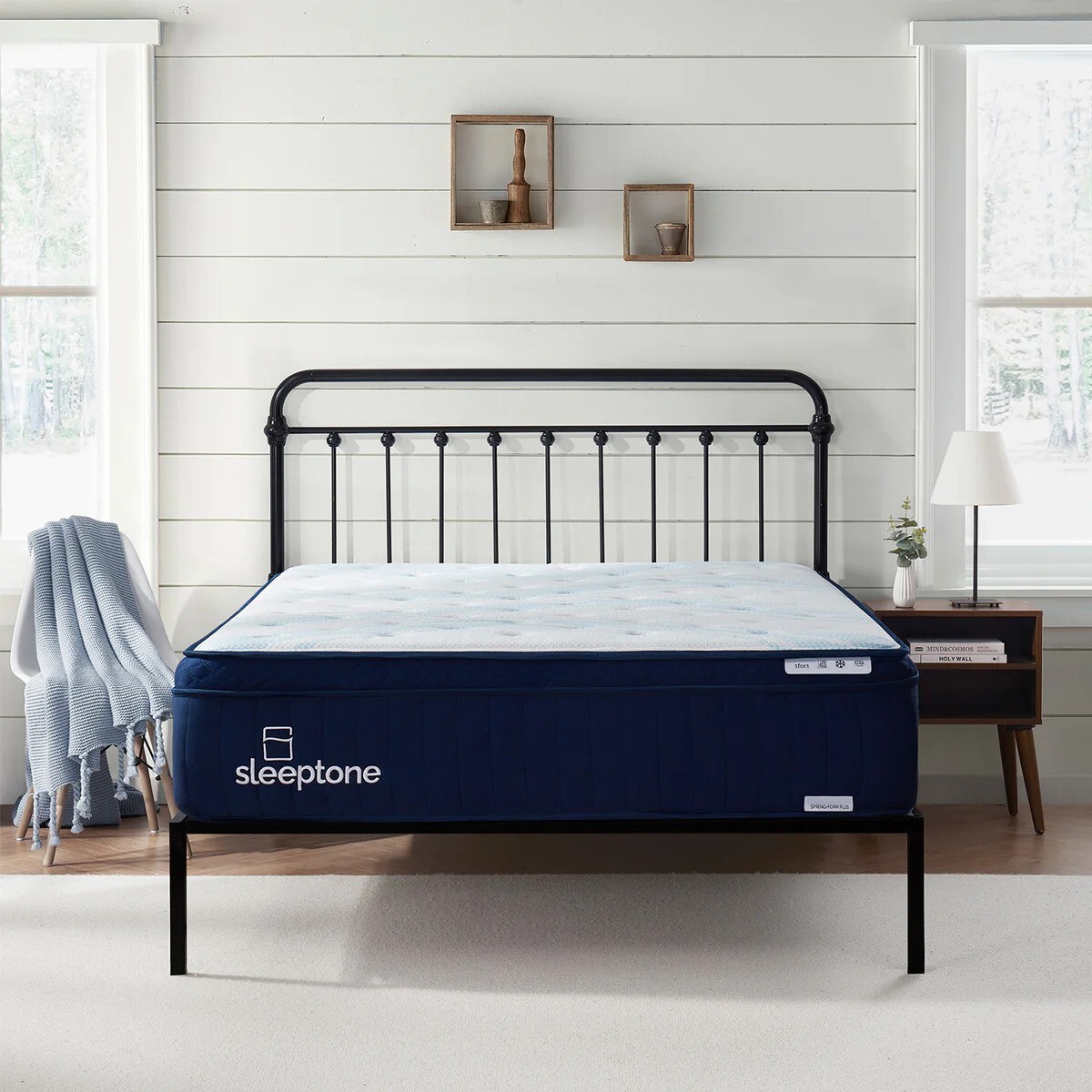 Sleeptone 14″ Adjustable Hybrid Coil Mattress